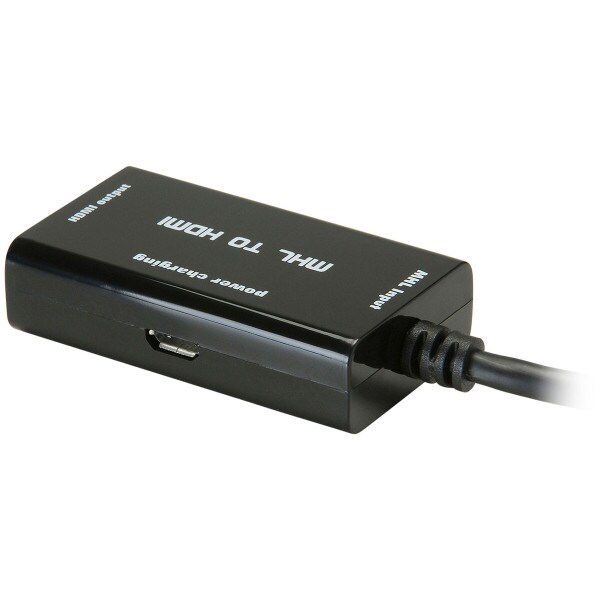 Main product image for MHL Adapter USB Micro B to HDMI with Power/Chargi 180-698